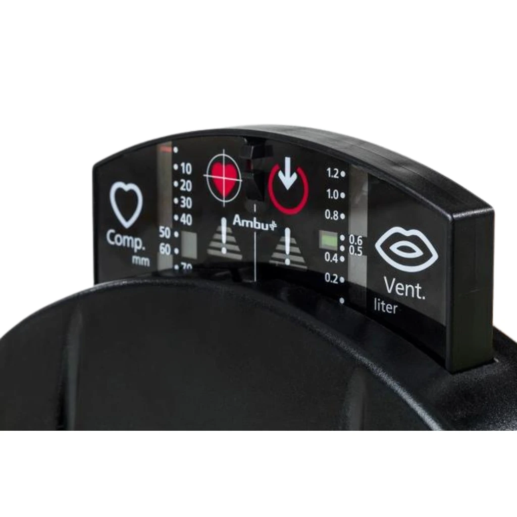 Ambu Man Defib Wireless Anzeige