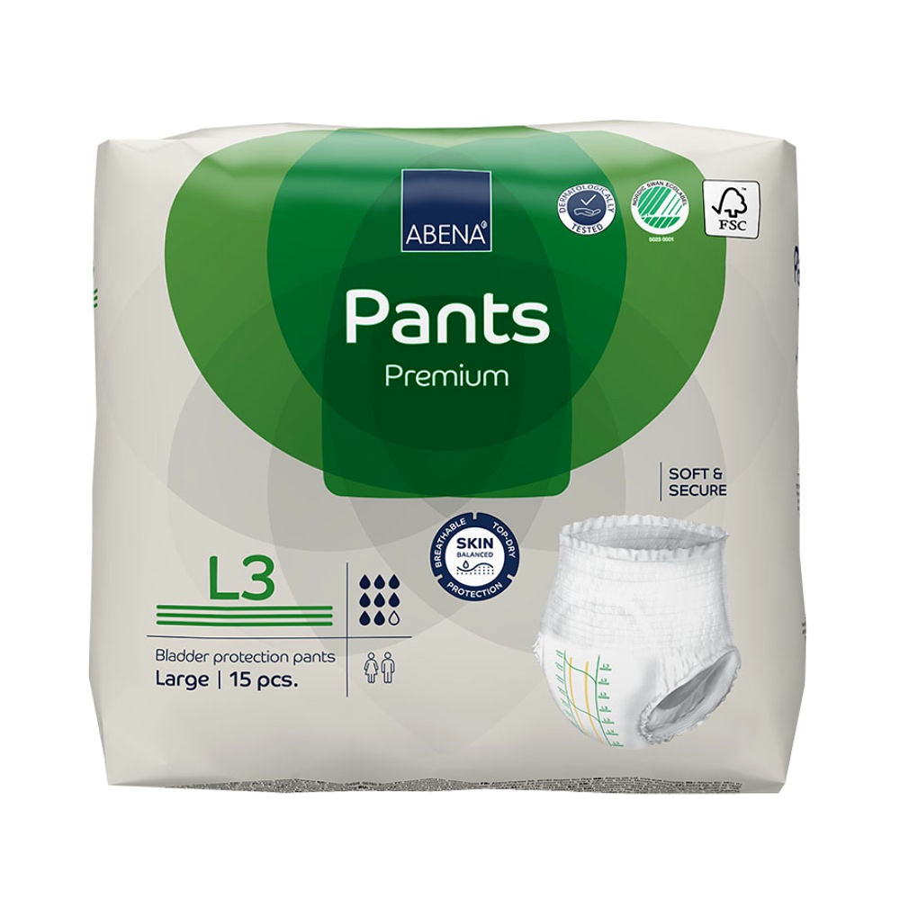 [ABE 1000021327] Abena Pants L3, Premium Inkontinenz-Pants (15 Stck.)