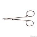 Feine Schere, gebogen, spitz/spitz 11 cm