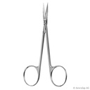 Iris- und Fadenschere, gerade Spitz/spitz, 11,5 cm