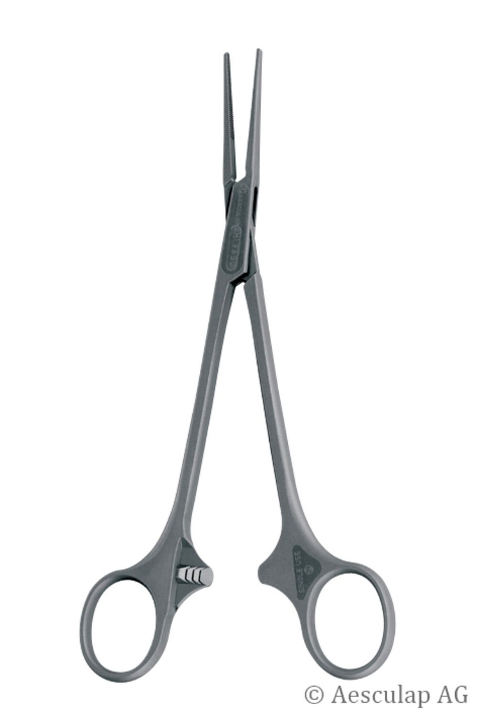 [AES BH196SU] SUSI Arterienklemmen Birkett, gerade 18,5 cm, zum Einmalgebrauch (20 Stck.)