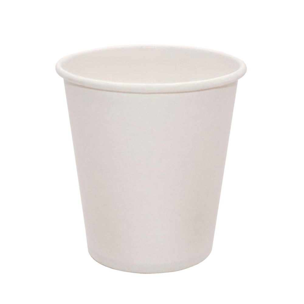 Trinkbecher aus Papier, 180 ml / 200 ml Füllmenge, star white (50 Stck.)