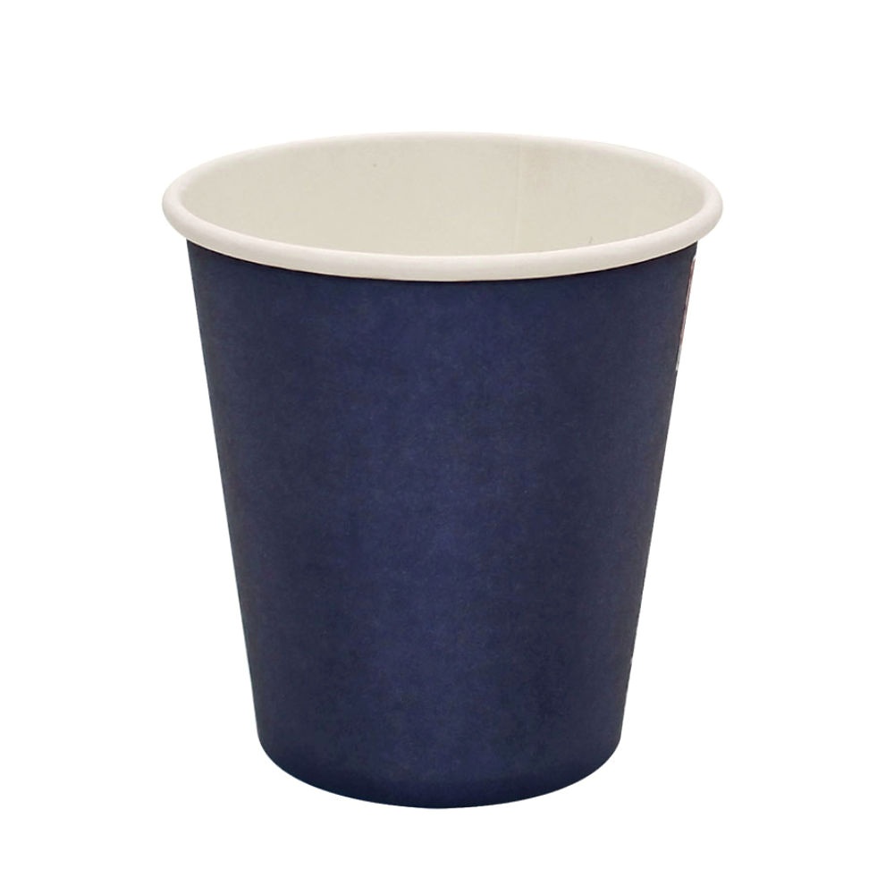 [AKZ 122200.2] Trinkbecher aus Papier, 180 ml / 200 ml Füllmenge, magic blue (50 Stck.)
