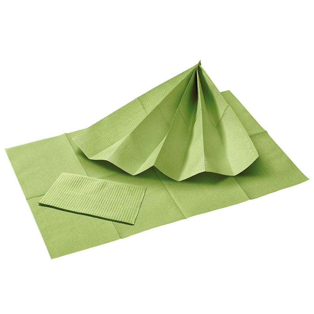 [AKZ 173305] Patientenservietten, fresh green 33 x 45 cm, 2-lagig (500 Stck.)