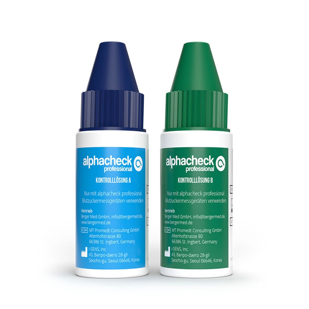 [ALP 01100045] Alphacheck professional Kontroll-Lösung A+B (2 x 4 ml)