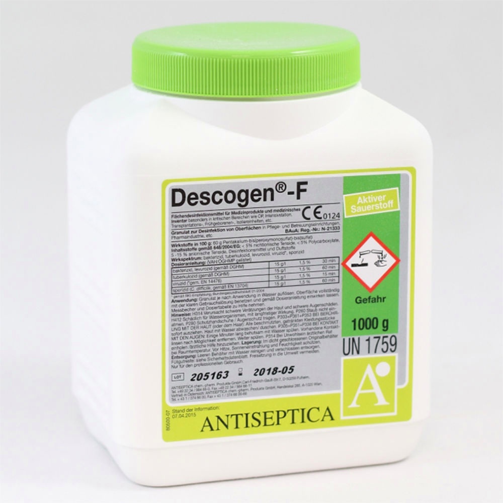 [ANT 1005] Descogen F Konzentrat 1 kg Pulver Flächendesinfektion