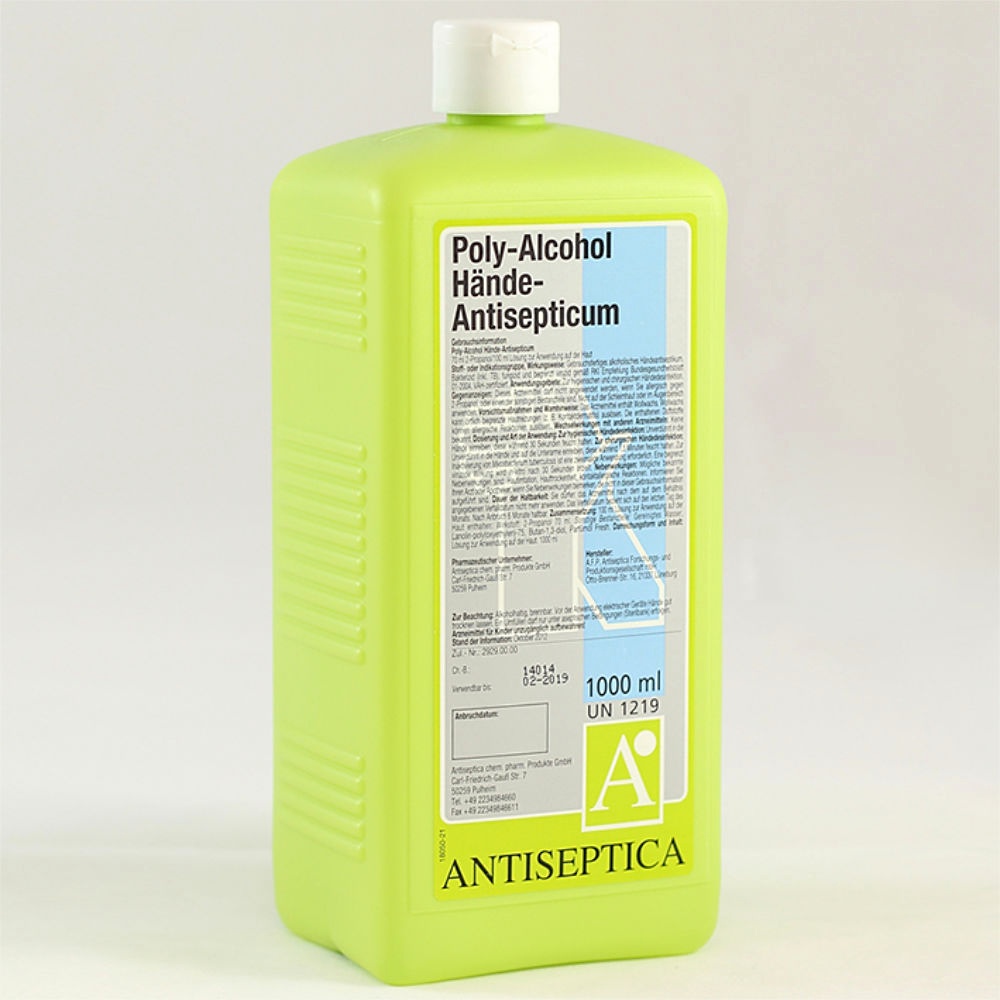 Poly-Alcohol 1 Ltr. Hände-Antisepticum