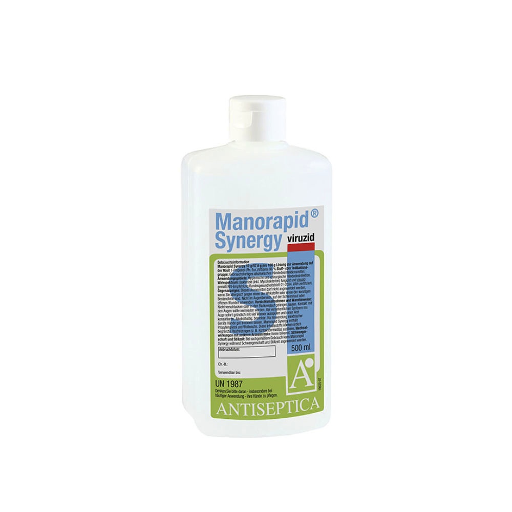 Manorapid Synergy 500 ml Händedesinfektion