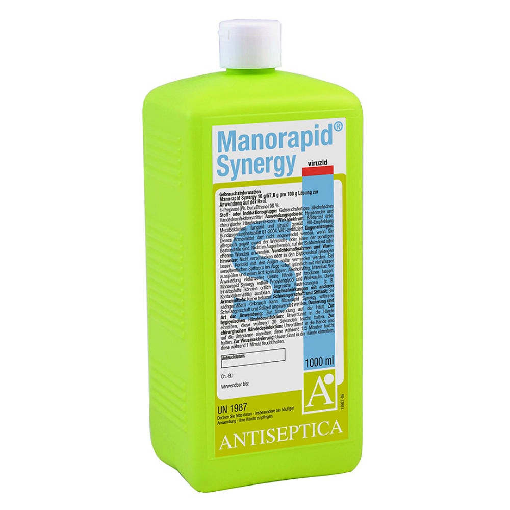 [ANT 1068] Manorapid Synergy 1 Ltr. Händedesinfektion