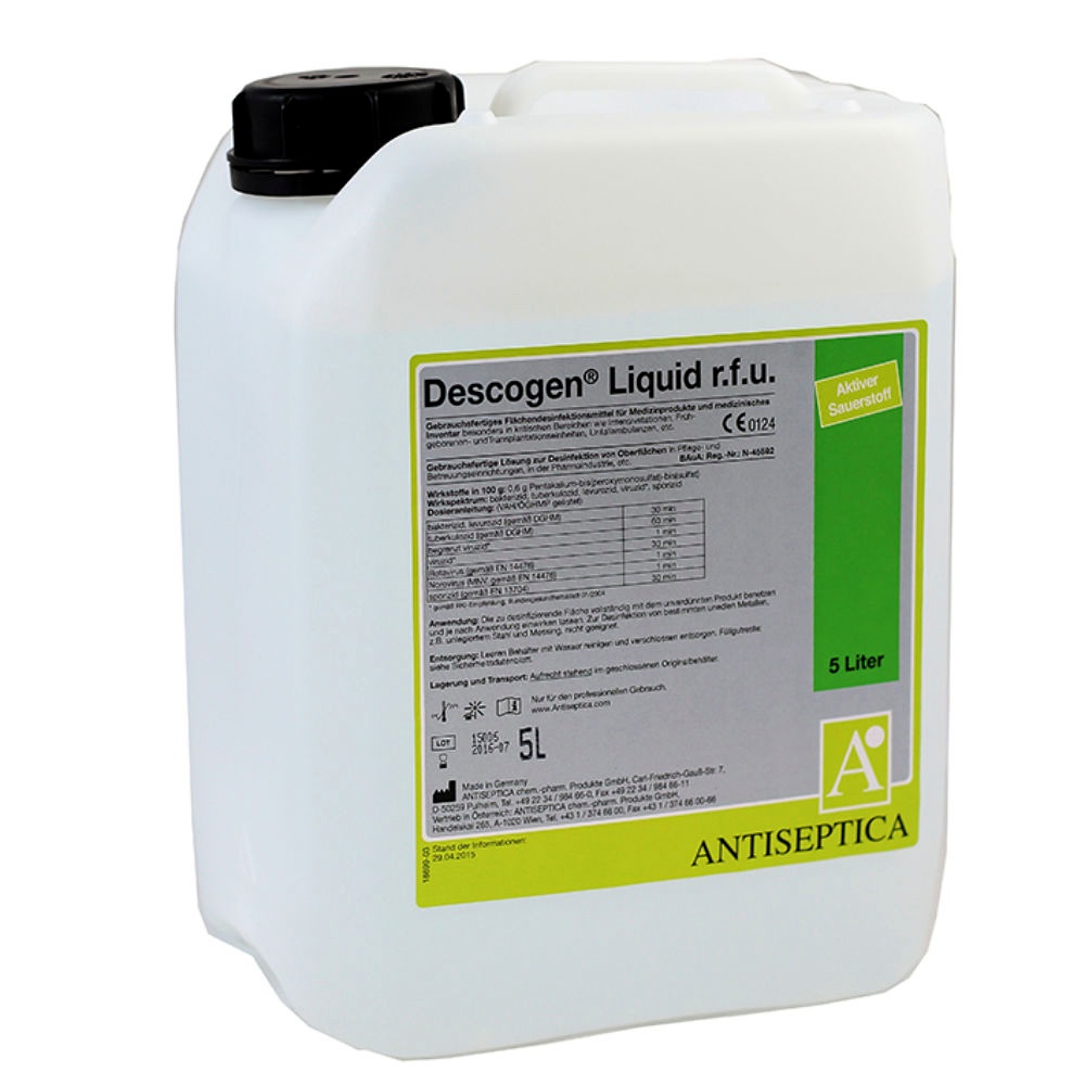 [ANT 1072] Descogen Liquid r.f.u. 5 Ltr. Flächendesinfektion