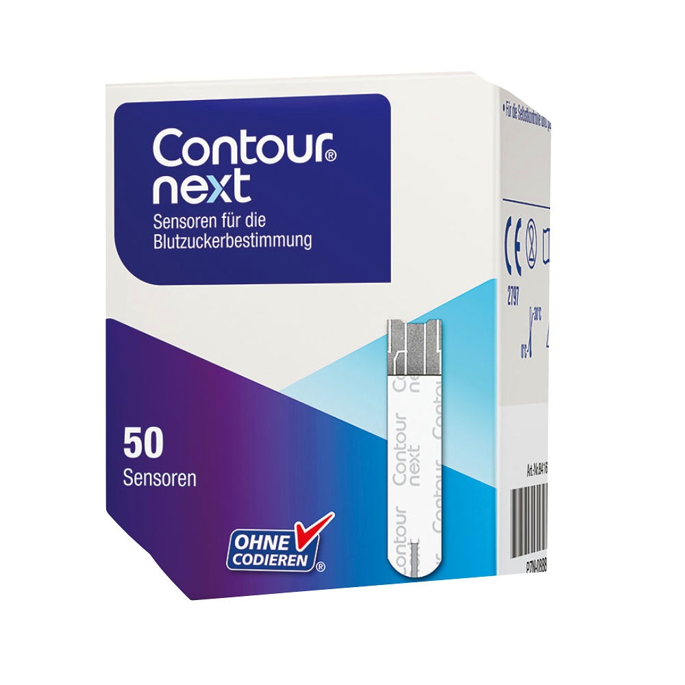 [ASC 84167836] CONTOUR NEXT Sensoren Blutzuckerteststreifen (50 T.)