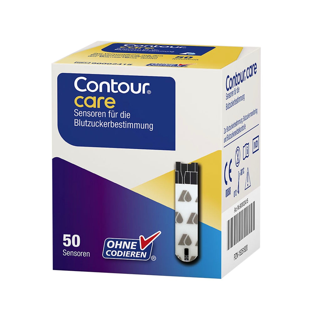 [ASC 90002415] CONTOUR CARE Sensoren Blutzuckerteststreifen (50 T.)
