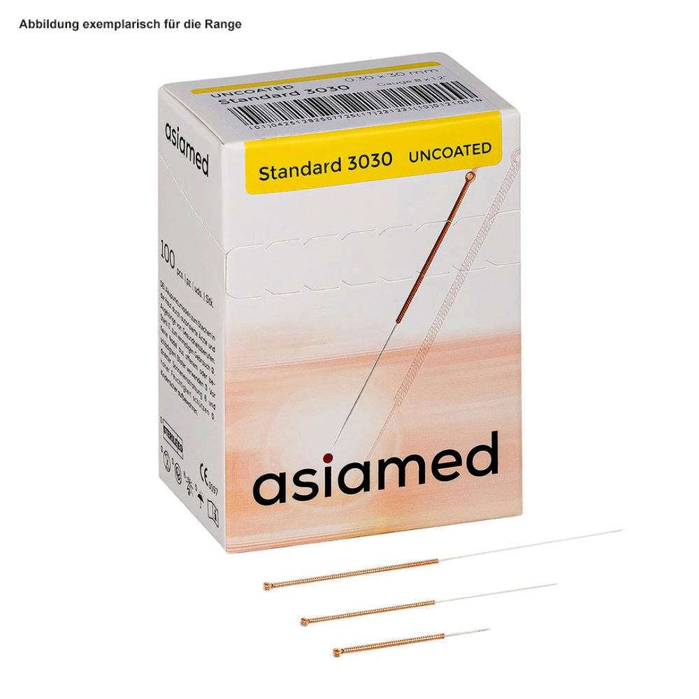 [ASI A000362] Standard Akupunkturnadeln 0,25 x 40 mm, Nr. 7 (100 Stck.)