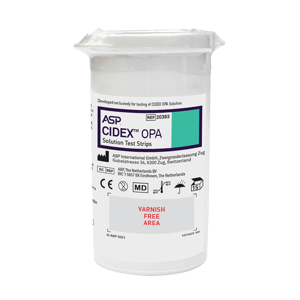 [ASP 20393] CIDEX OPA Teststreifen (2 Dosen á 15 Teste)