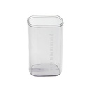 Grad. Sekretbehälter 1 Ltr. DDS Transparent, PSU