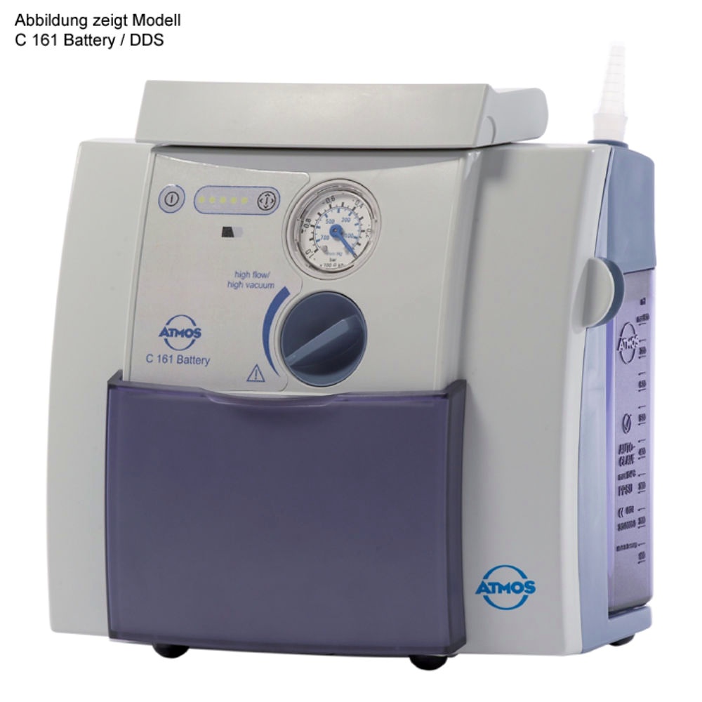 [ATM 313.0465.0] Atemwegabsauggerät ATMOS C 161 Battery / Receptal 1,5 Ltr.