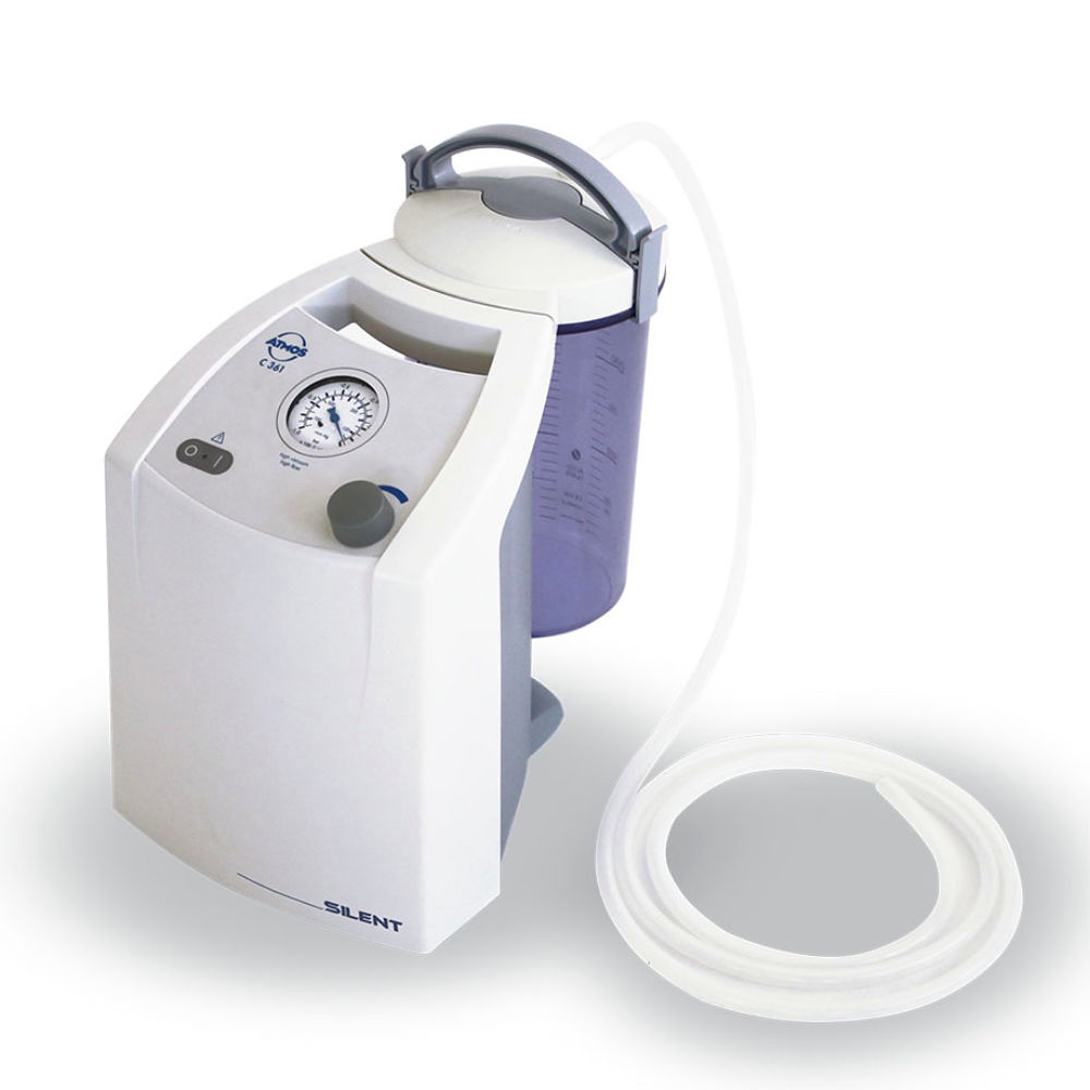 [ATM 340.0350.0] Chirurgiesauger ATMOS C 361 tragbar Mit Praxispaket 3 Ltr.