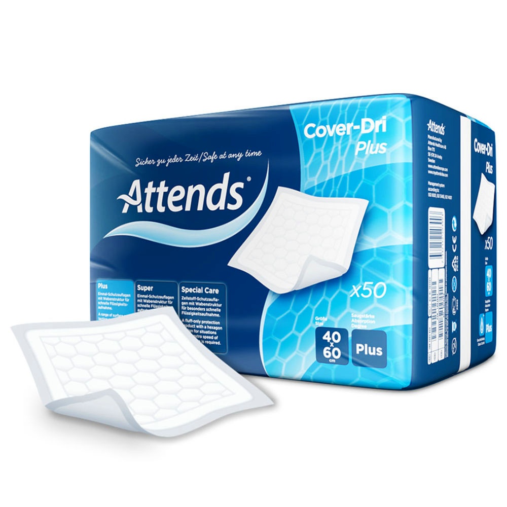 Attends Cover-Dri Plus Krankenunterlagen 6 x 50 Stck.