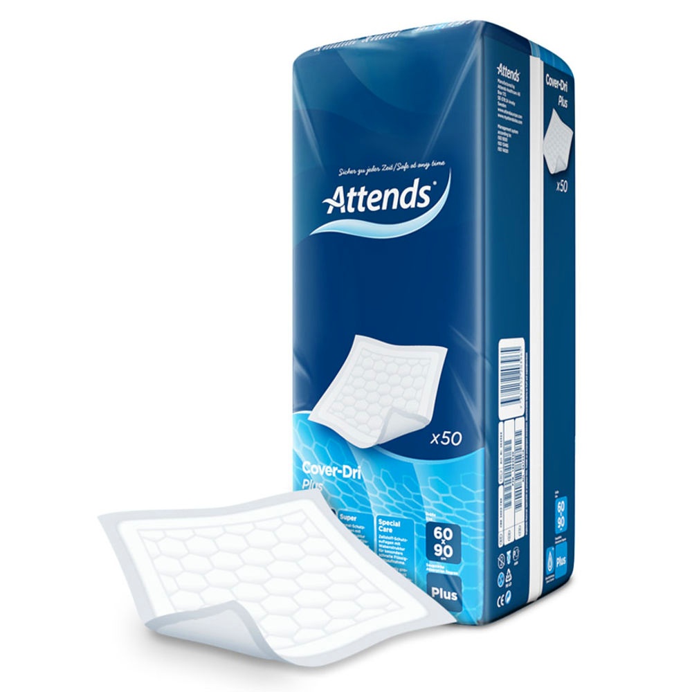 [ATT 203972] Attends Cover-Dri Plus 60 x 90 cm Krankenunterlagen (4 x 50 Stck.)