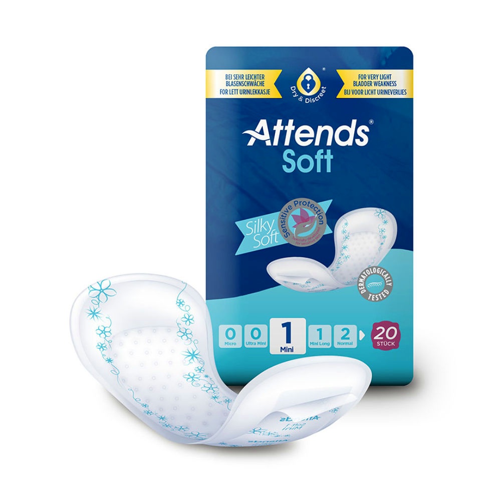 Attends Soft 1 Mini Inkontinenzeinlagen (12 x 20 Stck.)