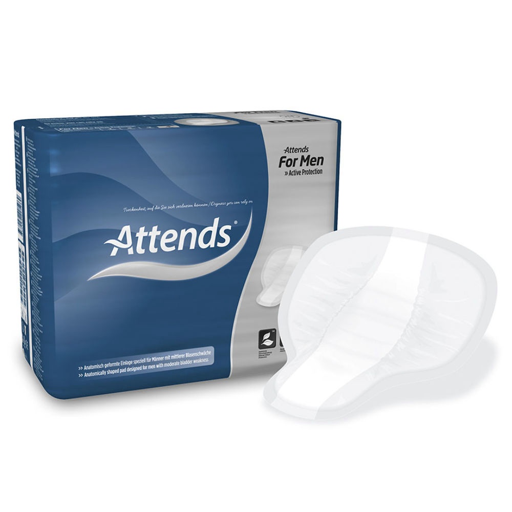 [ATT 205976] Attends for Men 4 Inkontinenzeinlagen (12 x 14 Stck.)