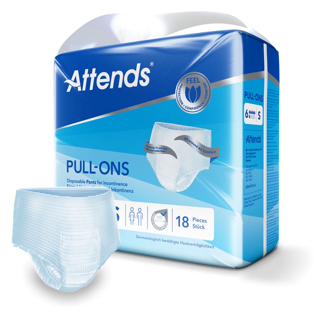 [ATT 211755] Attends Pull-Ons 6 S Einweghosen (18 Stck.)
