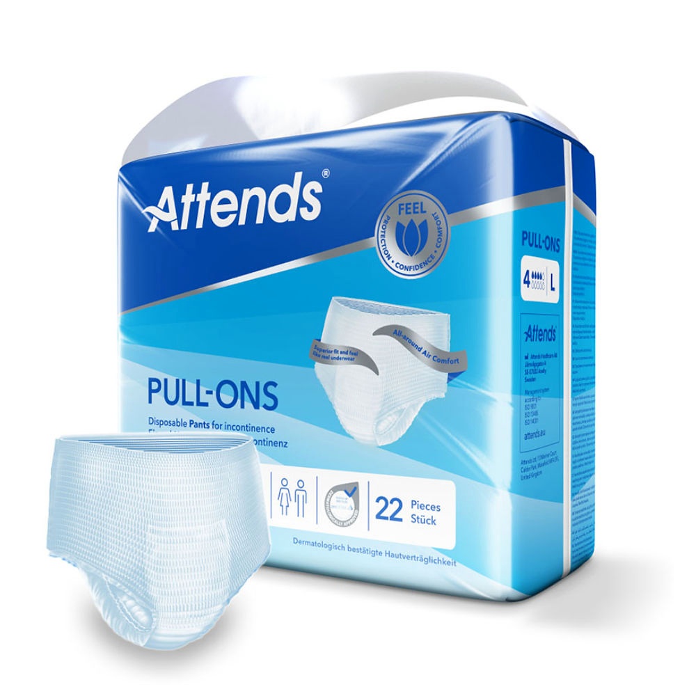 Attends Pull-Ons Größe L Saugstärke 4 Einweghosen