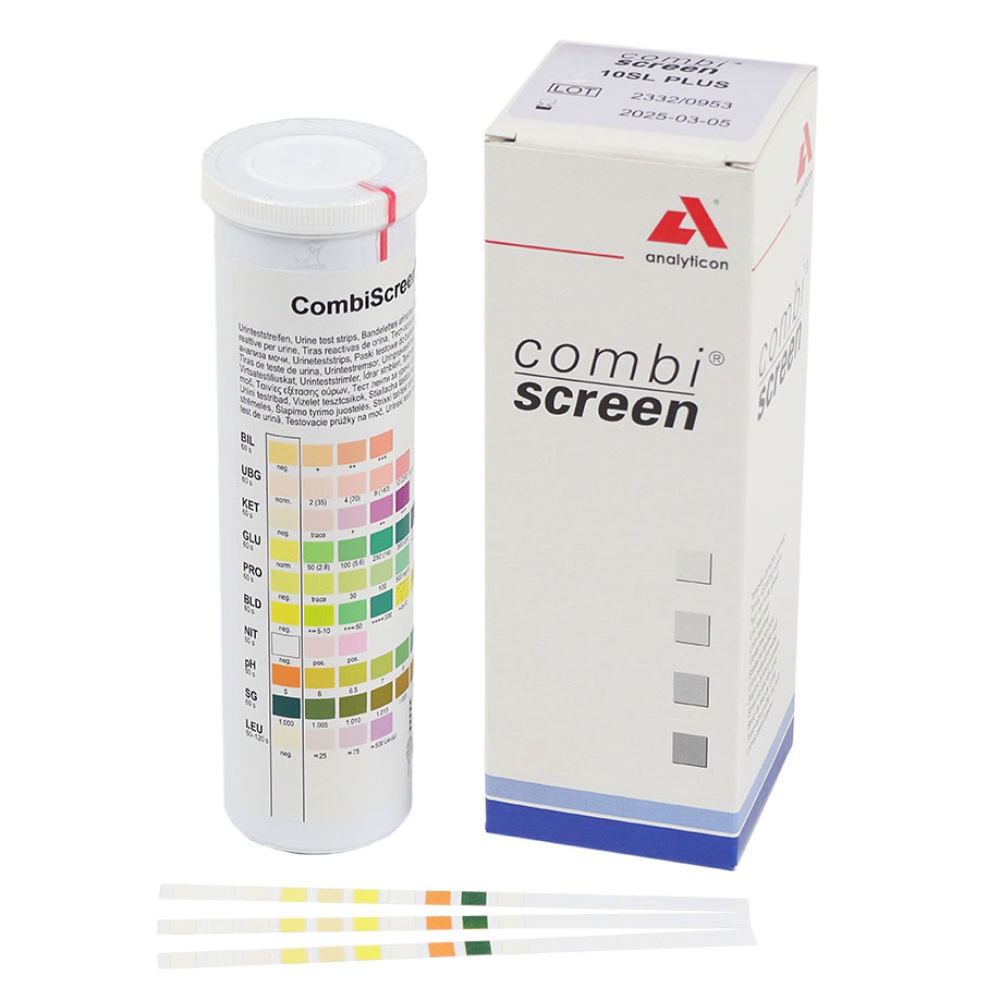 CombiScreen 10 SL PLUS Harnteststreifen (100 T.)