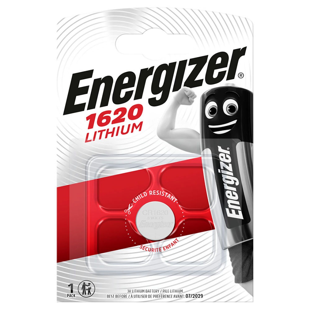 [BAT E300844002] Energizer Batterie Typ CR1620 BP1, 3 V (= BAT E300844003)
