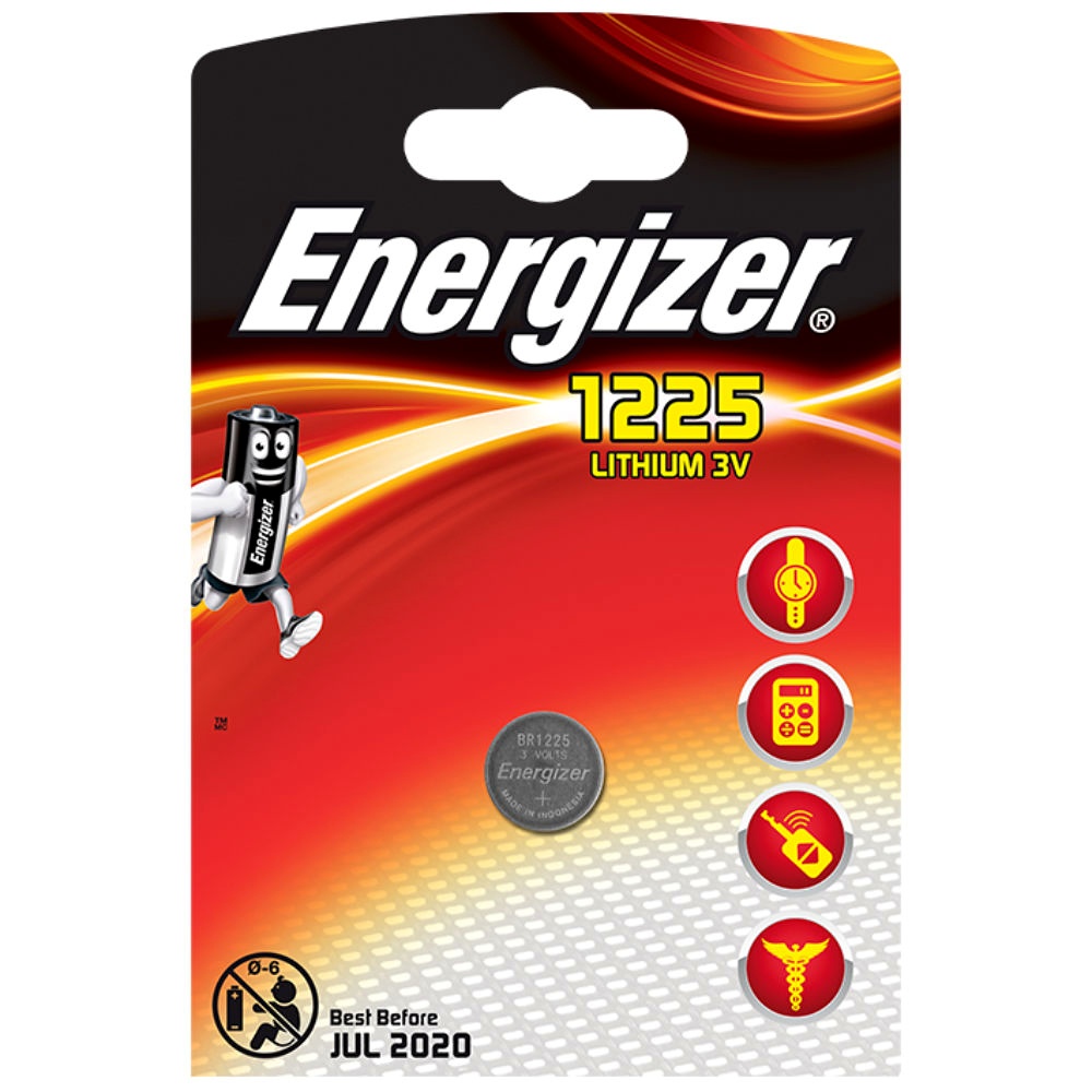 Energizer Lithium Knopfzelle BR1225 3V