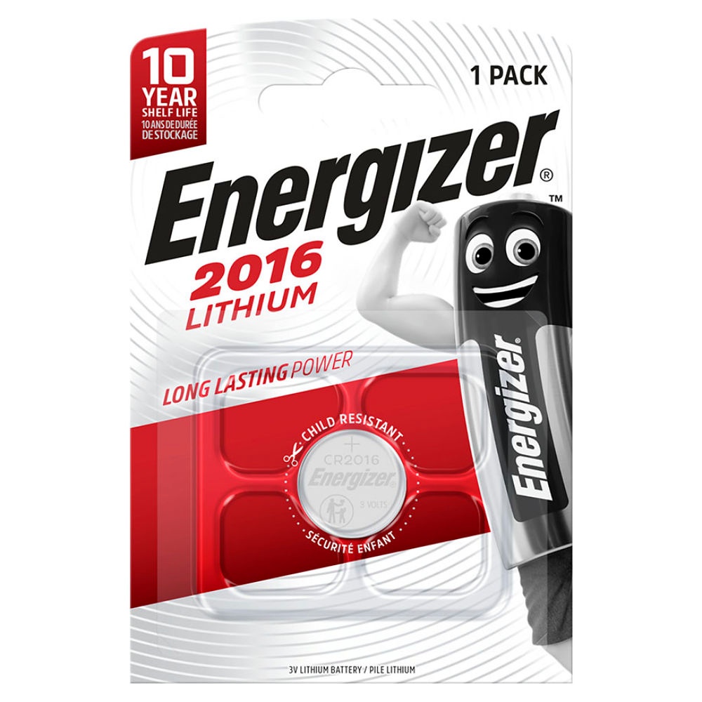 [BAT E301021802] Energizer Batterie Typ CR2016, 3 V