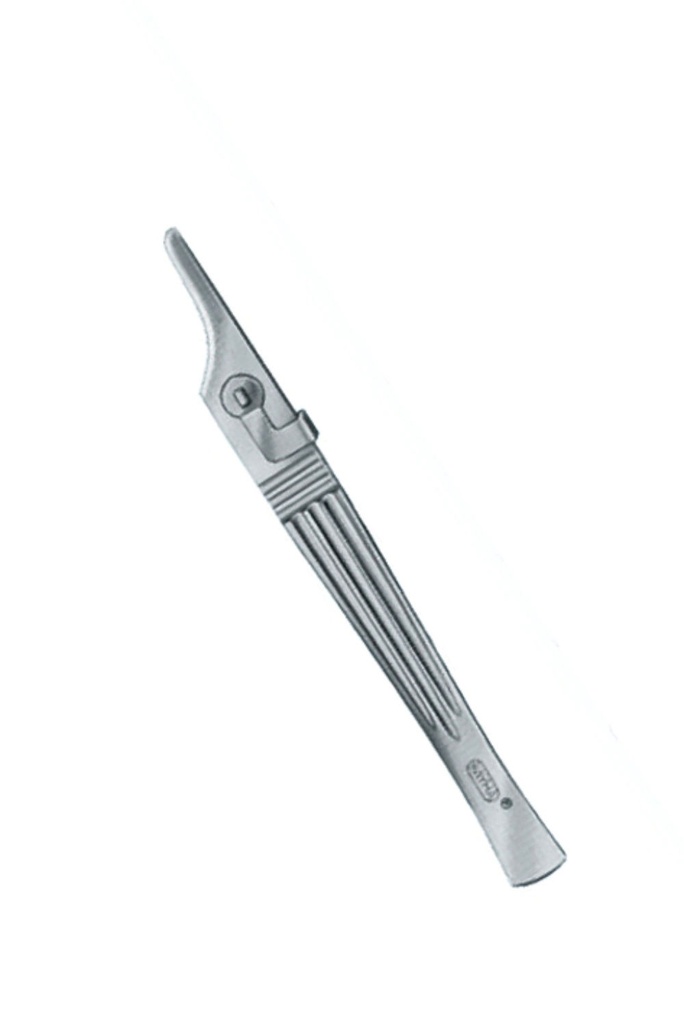 BAYHA Chirurgischer Skalpellgriff Edelstahl (Fig. 1)