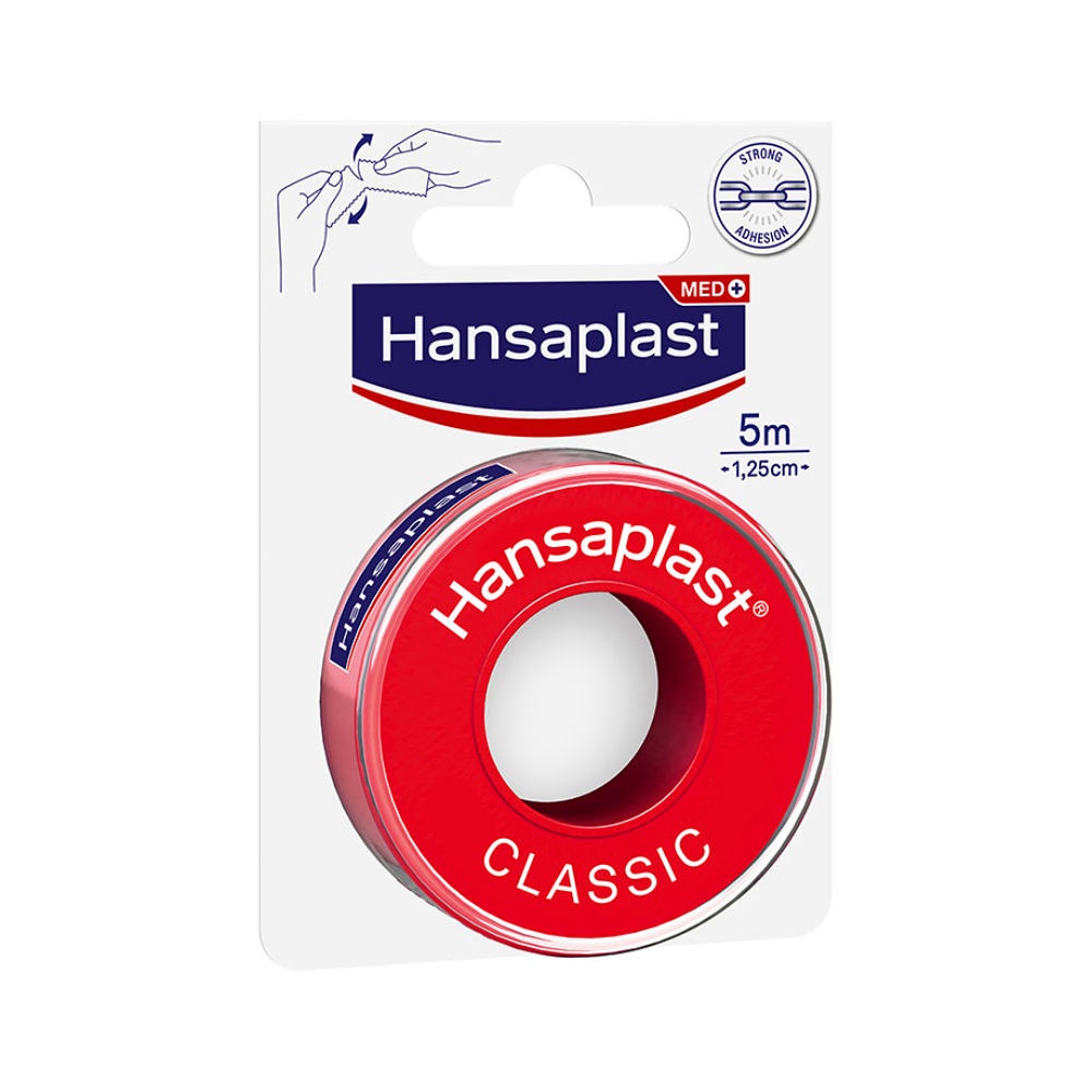 Hansaplast Fixierpflaster Classic 5 m x 1,25 cm
