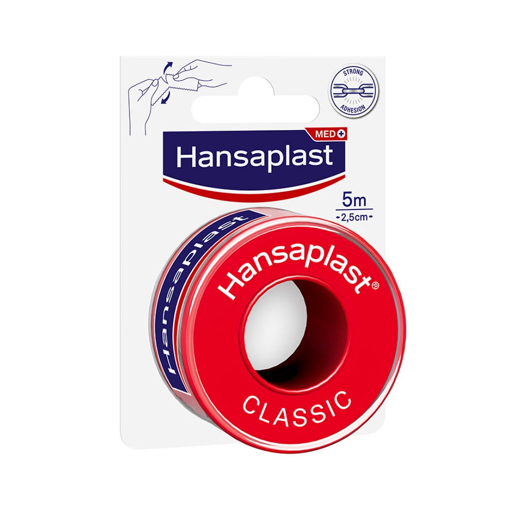 Hansaplast Fixierpflaster Classic 5 m x 2,5 cm