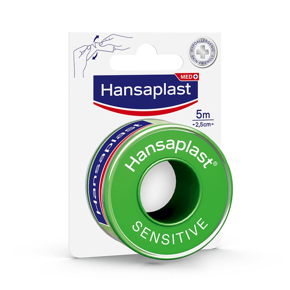 Hansaplast Fixierpflaster Sensitive 5 m x 2,5 cm