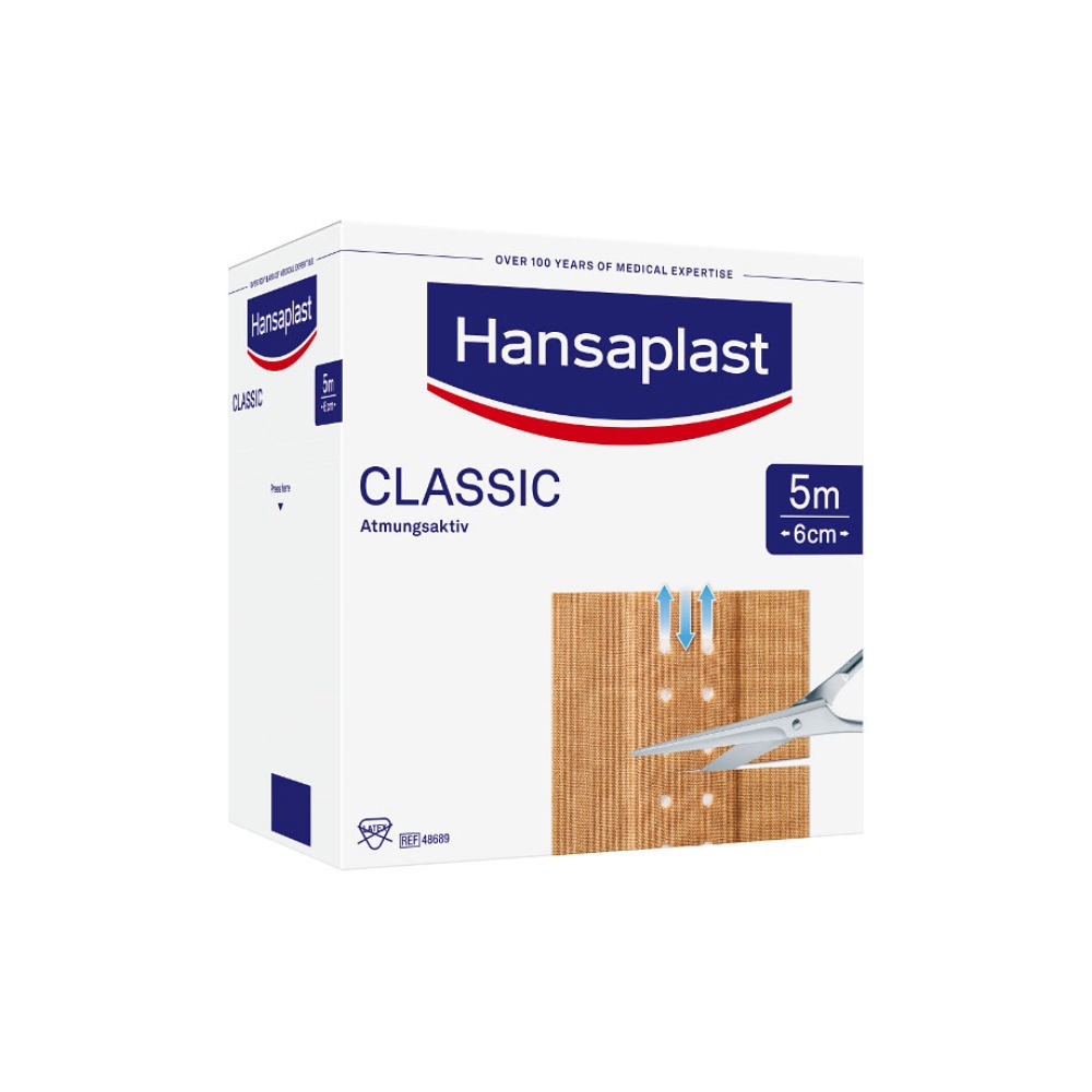 [BDF 48689] Hansaplast Classic Wundschnellverband 5 m x 6 cm