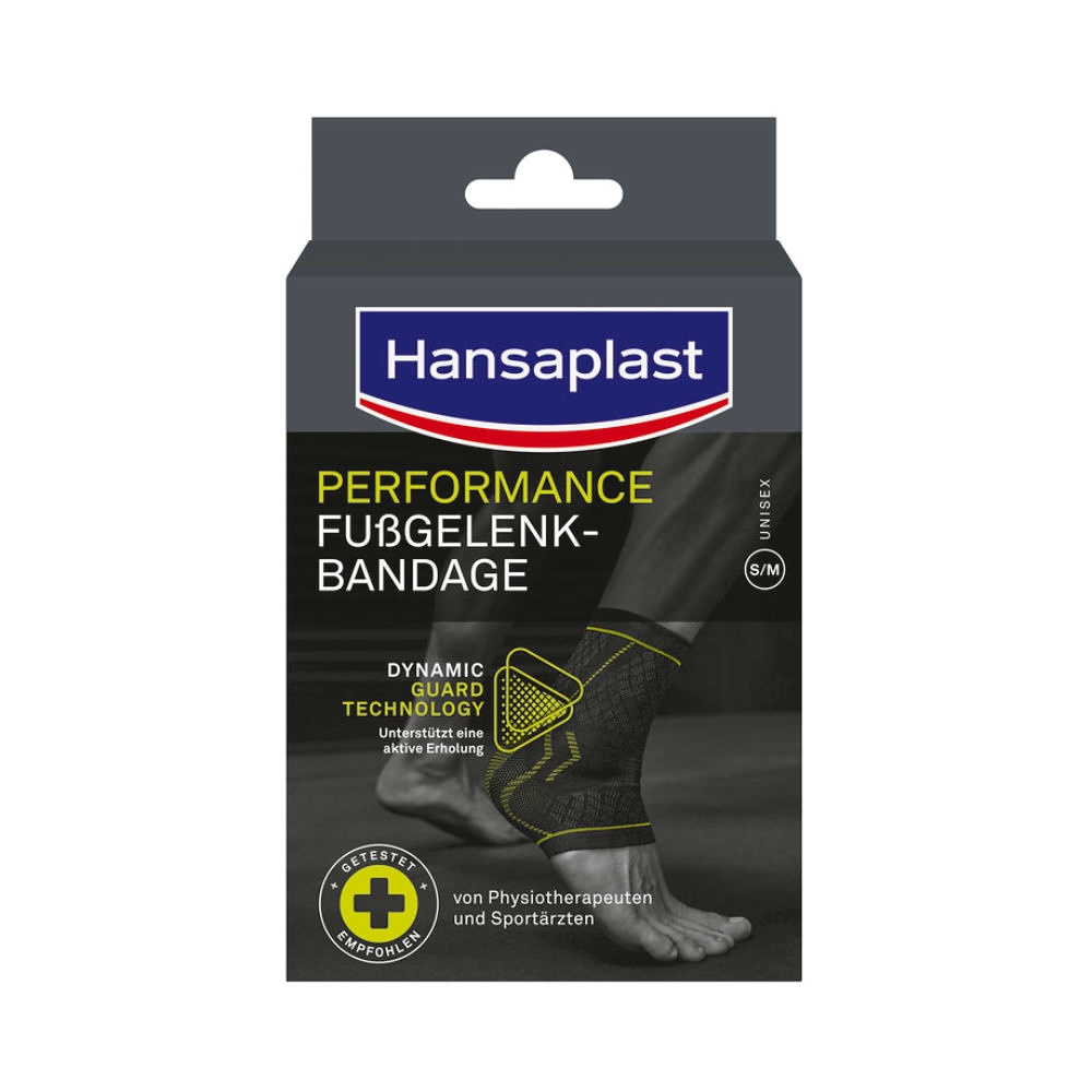 Hansaplast Performance Fußgelenk Bandage Gr. S/M
