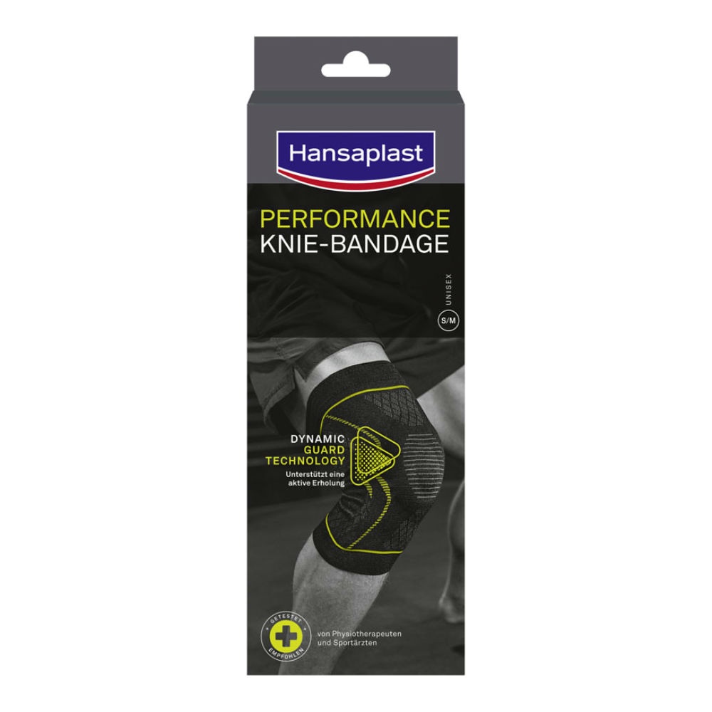 [BDF 48732] Hansaplast Performance Knie-Bandage Gr. S/M