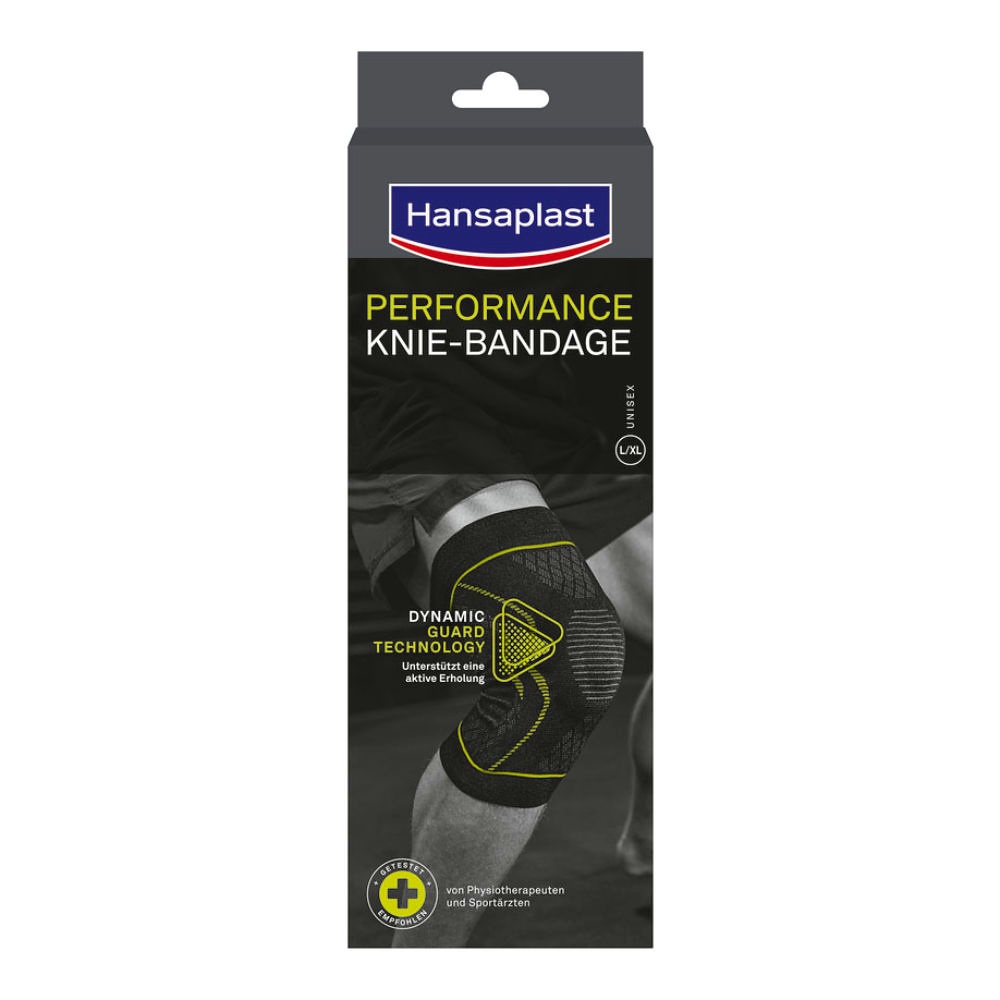 [BDF 48733] Hansaplast Performance Knie-Bandage Gr. L/XL