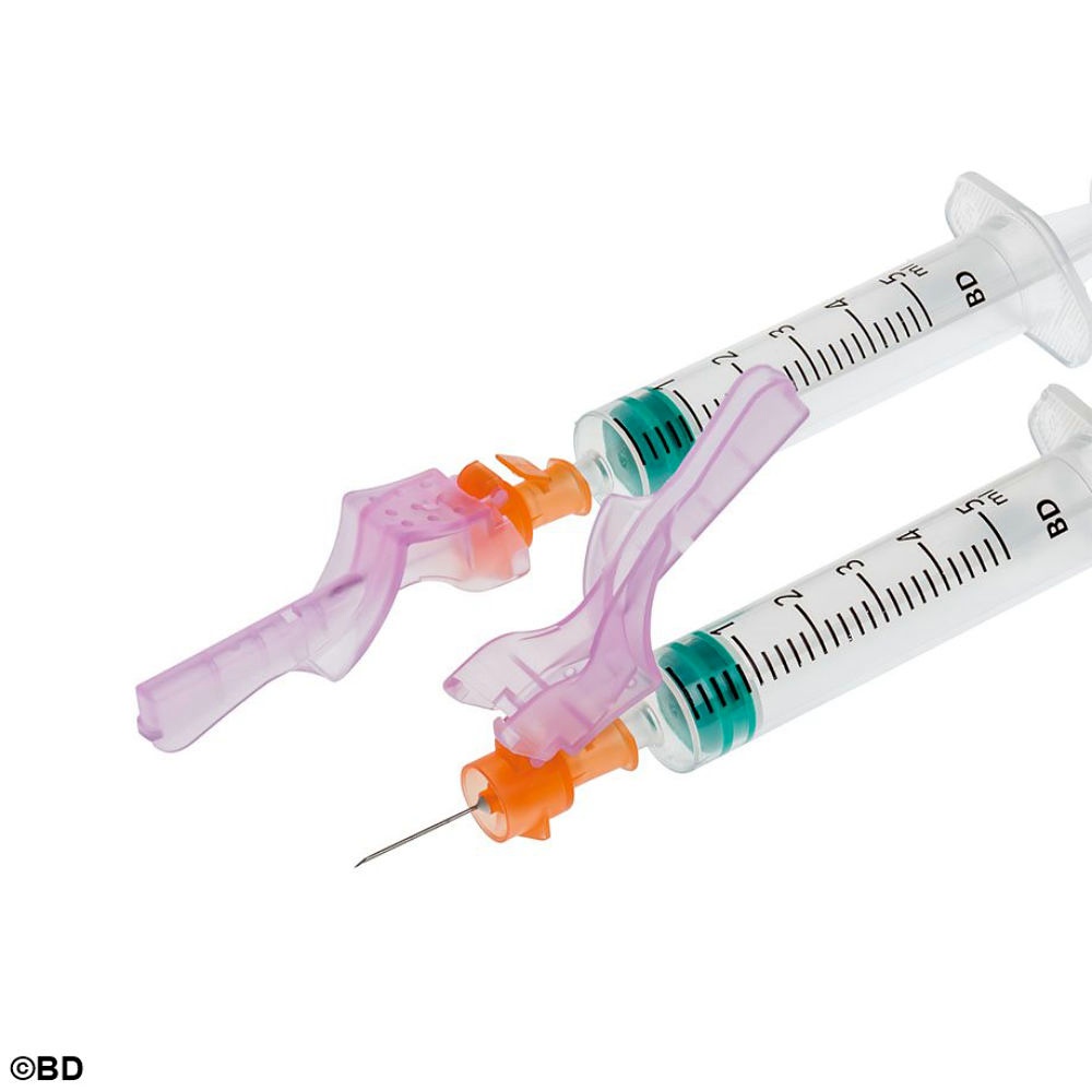 BD Eclipse Sicherheitsinjektionskanülen 25G x 5/8''