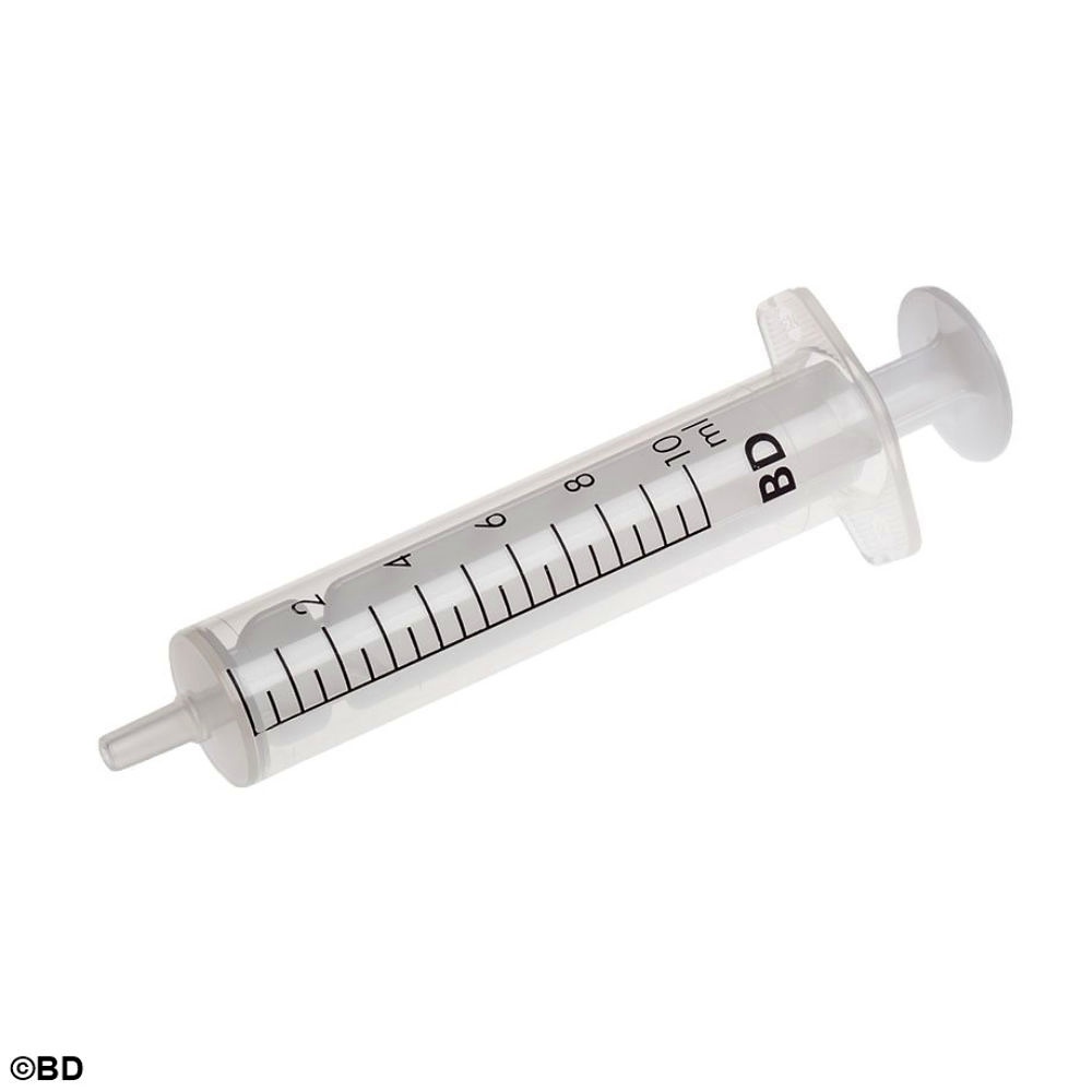 BD Discardit II Einmal-Spritzen 10 ml Luer, exzentrisch (100 Stck.)