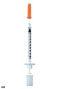 BD Micro-Fine+ Insulinspritzen 0,5 ml U-100, m. Kanüle 0,30 x 8 mm (100 Stck.)