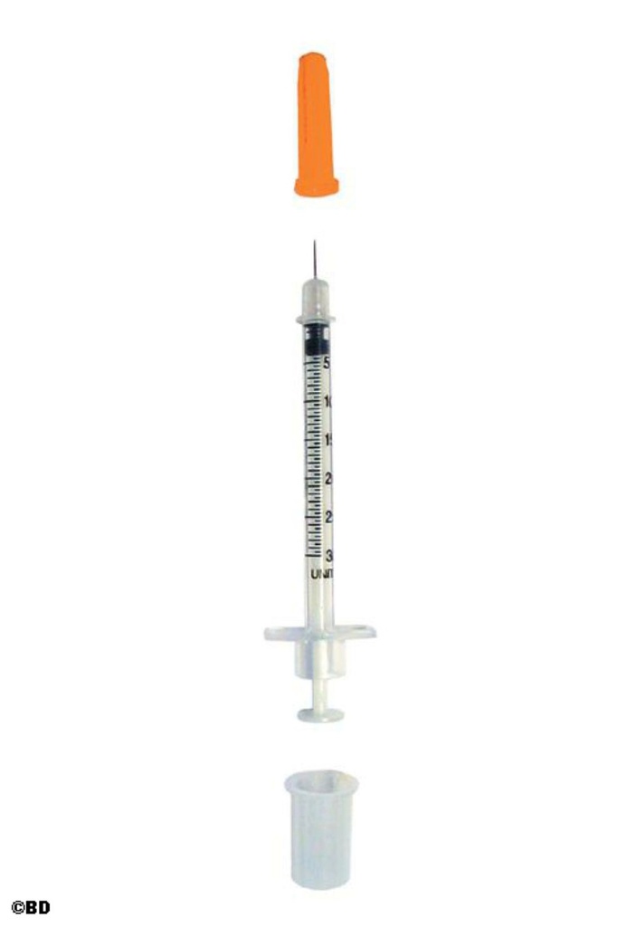 [BEC 324826] BD Micro-Fine+ Insulinspritzen Demi 0,3 ml, U-100 (100 Stck.)