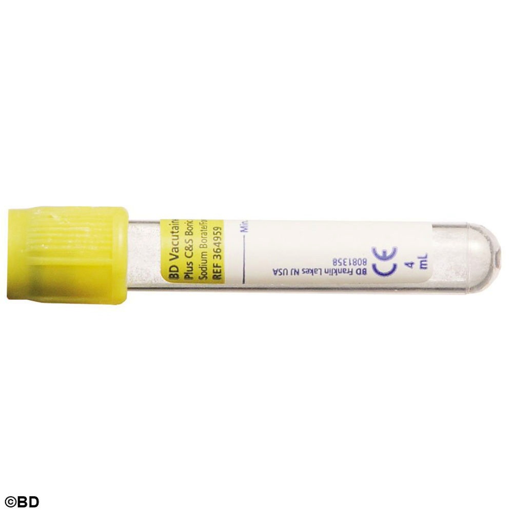 BD Vacutainer Urinröhrchen aus PET Inklusive Urintransfereinheit (50 Stck.)