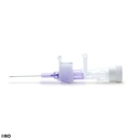 Neoflon Pro Venenverweilkatheter mit Flügeln, 26 G, 0,62 x 19 mm, lila