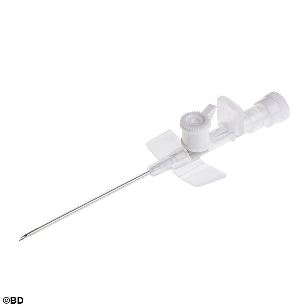 [BEC 391454] Venflon Venenverweilkatheter mit Zuspritzventil, 17 G, 1,4 x 45 mm, weiß