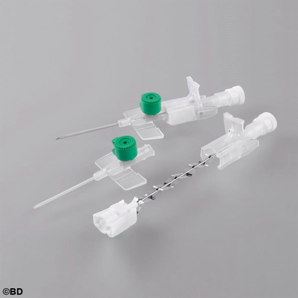 [BEC 393226] Venflon Pro Safety 18 G, 1,3 x 32 mm Grün, Sicherheitsvenenverweilkatheter