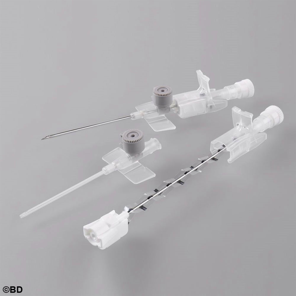 [BEC 393229] Venflon Pro Safety 16 G, 1,8 x 45 mm Grau, Sicherheitsvenenverweilkatheter