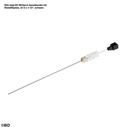 BD Whitacre Spinalkanüle mit Bleistiftspitze, 22 G x 3 1/2'', schwarz