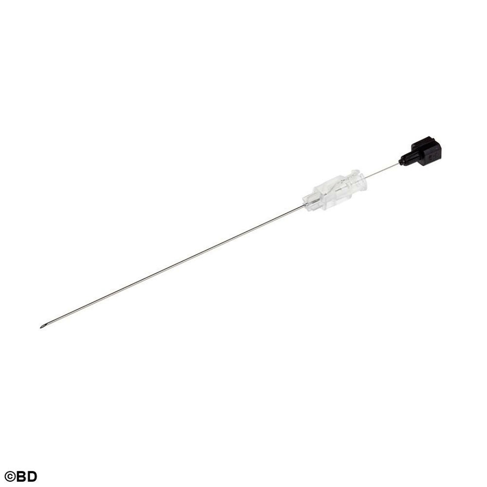 [BEC 405256] BD Spinalkanülen 22 G x 3 1/2'' 0,7 x 90 mm, schwarz (25 Stck.)